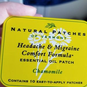 Headache and migraine patch